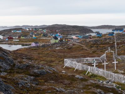 Die Siedlung Itilleq an der Westküste Grönlands. (© Vreni & Stefan Gerber)