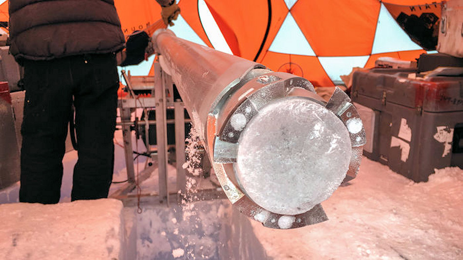 Das Eis wurde auf dem Grundgestein der Allan Hills gefunden, einem Abschnitt des Transantarktischen Gebirges, welches Antarktika in einen West- und einen Ostteiil trennt. Bild: Yuzhen Yan, Princeton Universität