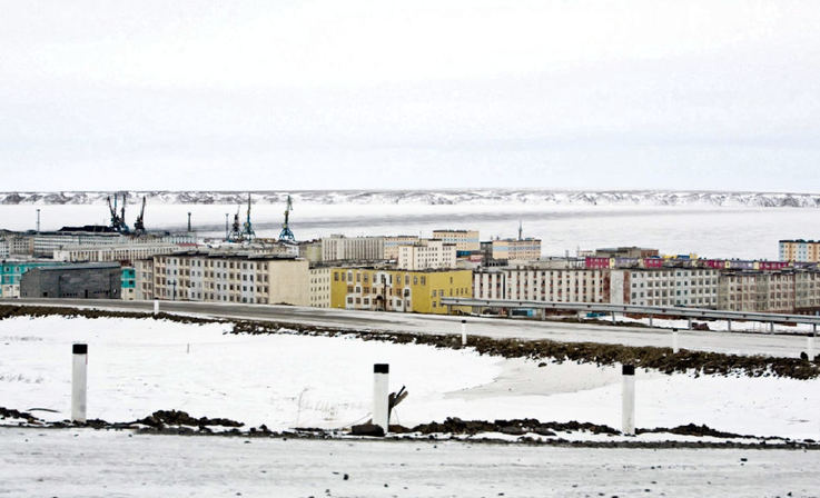 Der an der Nordmeerküste gelegene Ort Pevek liegt in Tschukotka und hat rund 4'700 Einwohner. Es